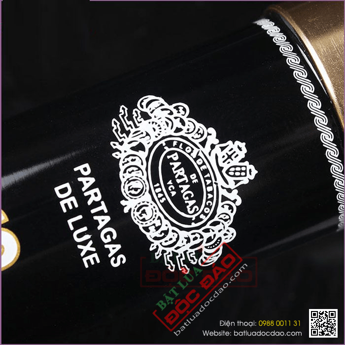 Ống đựng Cigar (xì gà) Cohiba chính hãng màu đen loại 1 điếu - Mã SP: P009D