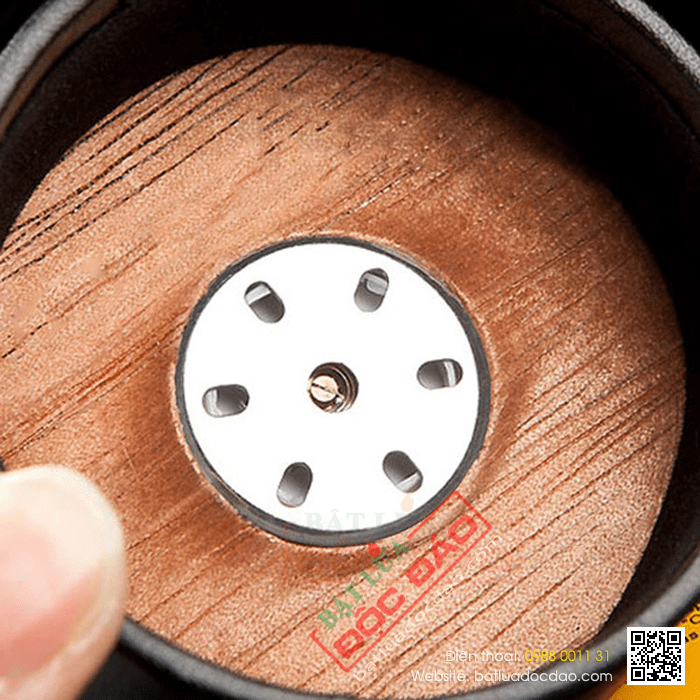 Ống đựng Cigar (xì gà) Cohiba chính hãng màu đen - Mã SP: P308B