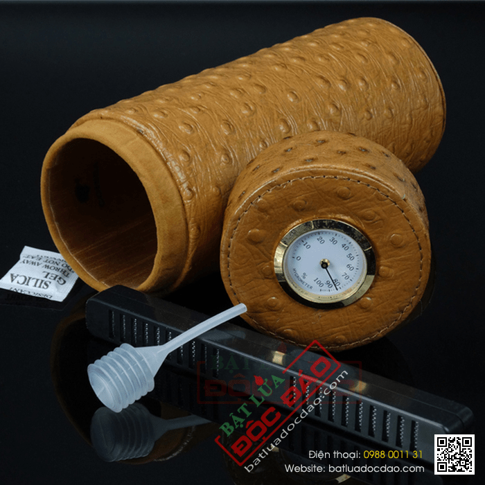 Ống đựng Cigar (xì gà) Cohiba chính hãng màu nâu - Mã SP: P308A
