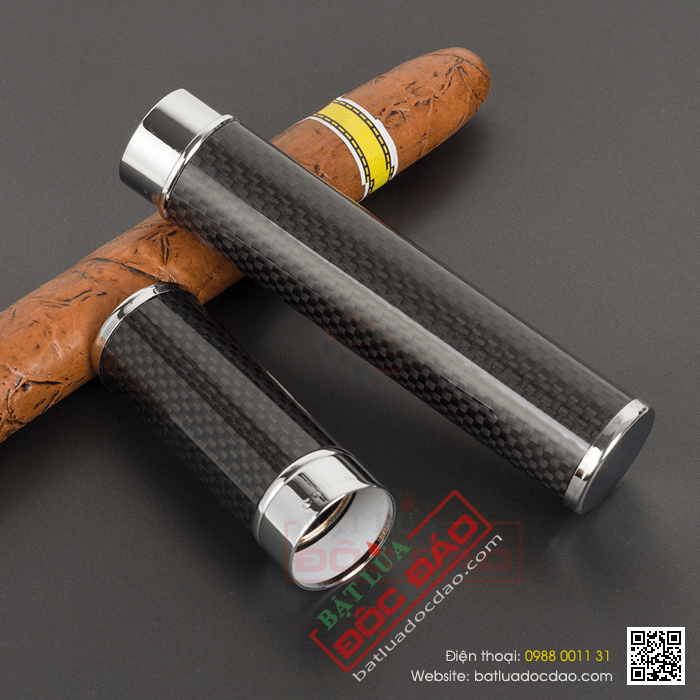 Ống đựng Cigar (xì gà) Cohiba màu đen chính hãng - Mã SP: D002