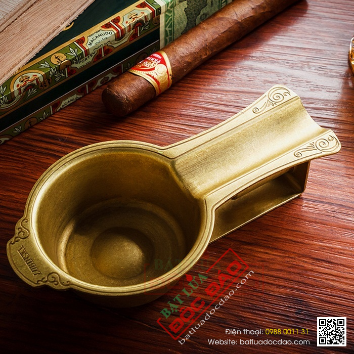 Set gạt tàn xì gà, đục xì gà chính hãng Lubinski - Mã SP: LBG068
