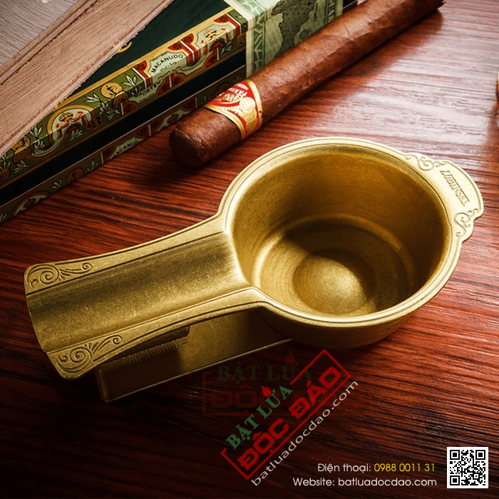 Set gạt tàn xì gà, đục xì gà chính hãng Lubinski - Mã SP: LBG068