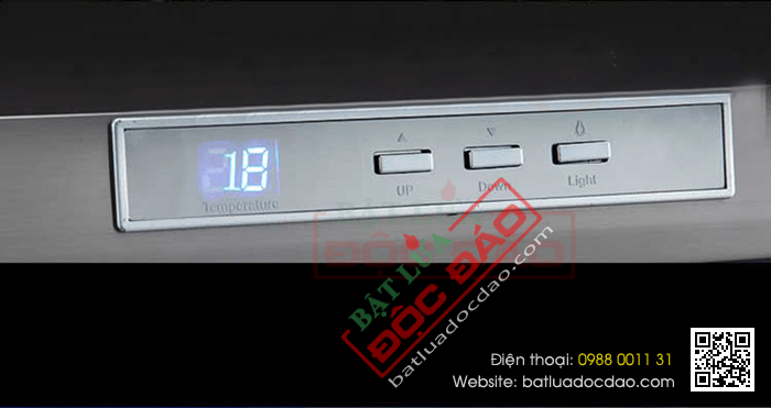 Tủ bảo quản Cigar (xì gà) cắm điện 2 tầng cao cấp - Mã SP: H828