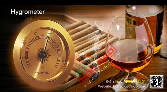 Tủ bảo quản Cigar (xì gà) cắm điện 2 tầng cao cấp - Mã SP: H828