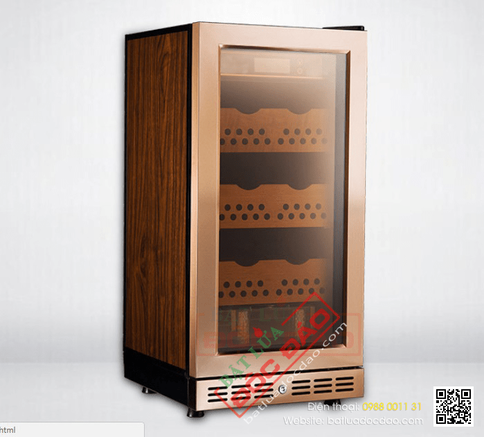 Tủ bảo quản xì gà cắm điện Lubinski 3 tầng - Mã SP: RA677