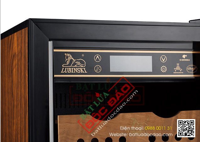 Tủ bảo quản xì gà cắm điện Lubinski 3 tầng - Mã SP: RA677