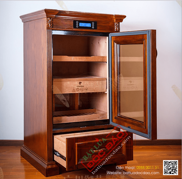 Tủ xì gà cắm điện tự động Cohiba chính hãng - Mã SP: CH25