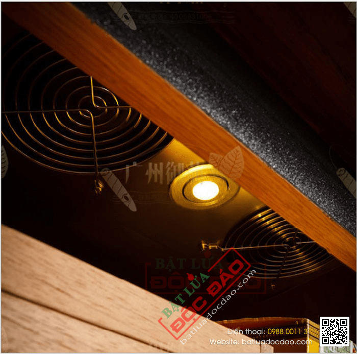 Tủ bảo quản giữ ẩm xì gà cắm điện 3 tầng Cohiba - Mã SP: CH98