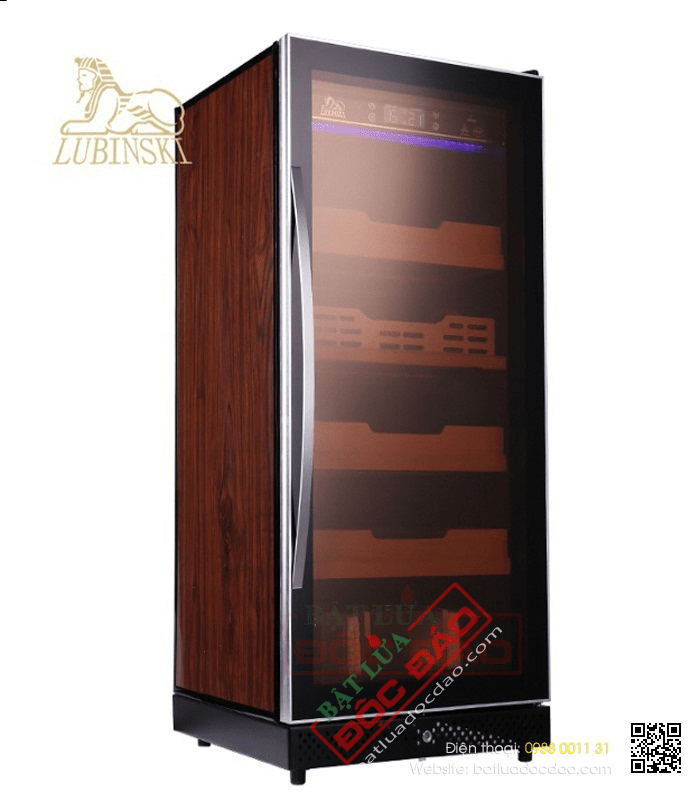 Tủ bảo quản Cigar (xì gà) cắm điện 4 tầng cao cấp - Mã SP: RA666