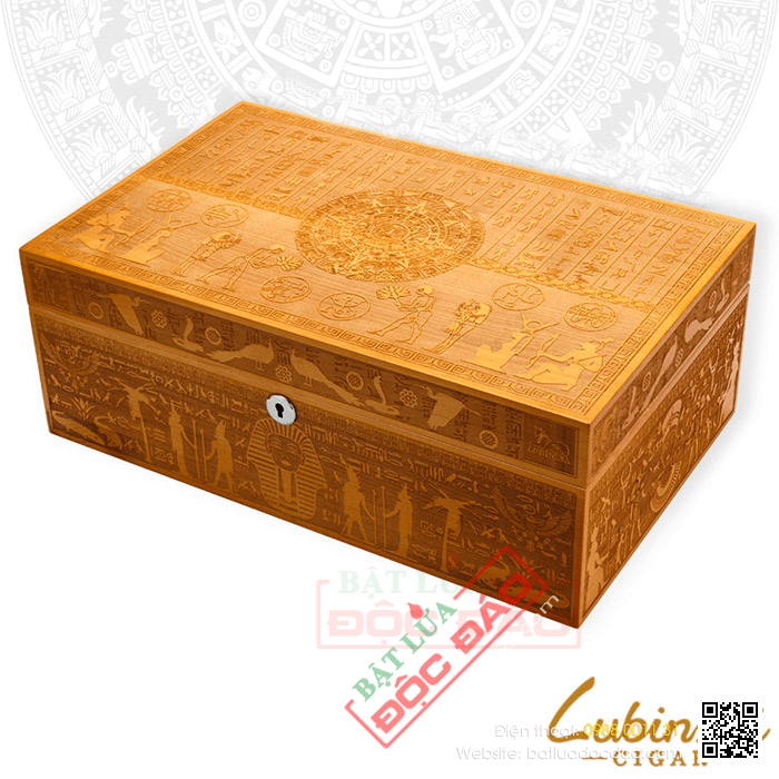 Tủ bảo quản giữ ẩm xì gà (cigar) mini Lubinski - Mã SP: RA24