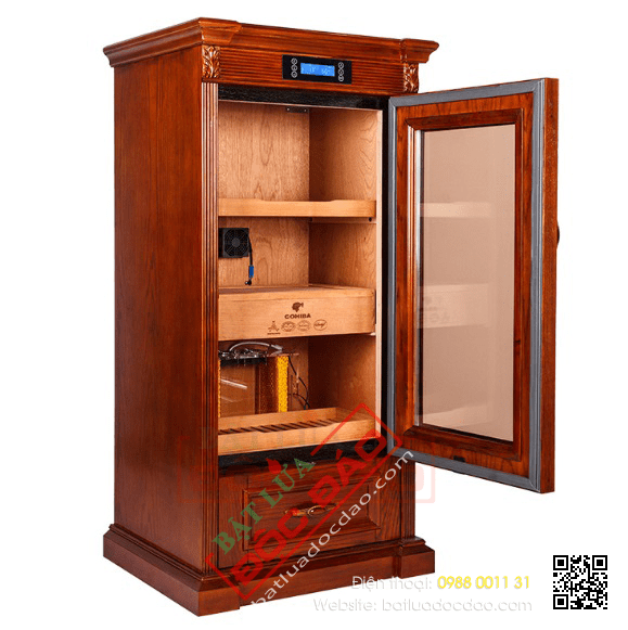 Tủ cắm điện bảo quản giữ ẩm xì gà Cohiba - Mã SP: CH14