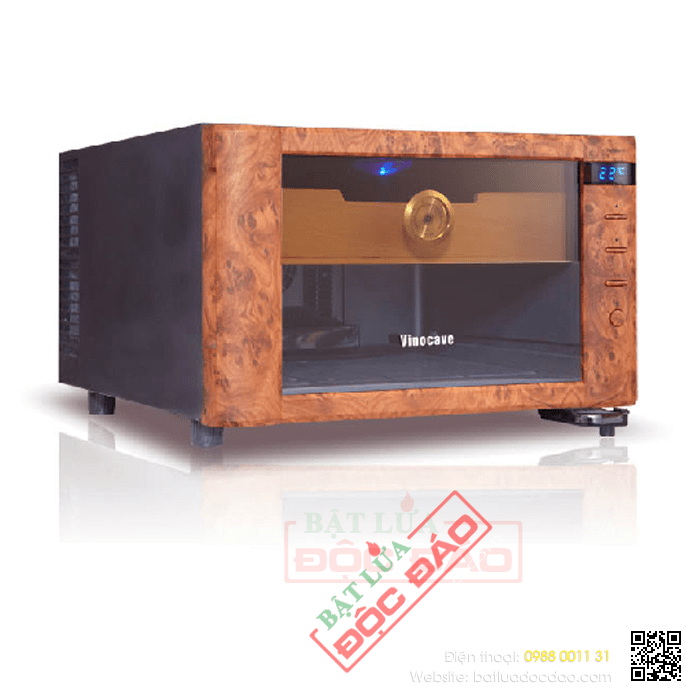 Tủ điện bảo quản giữ ẩm xì gà (cigar) Vinocave - Mã SP: H929