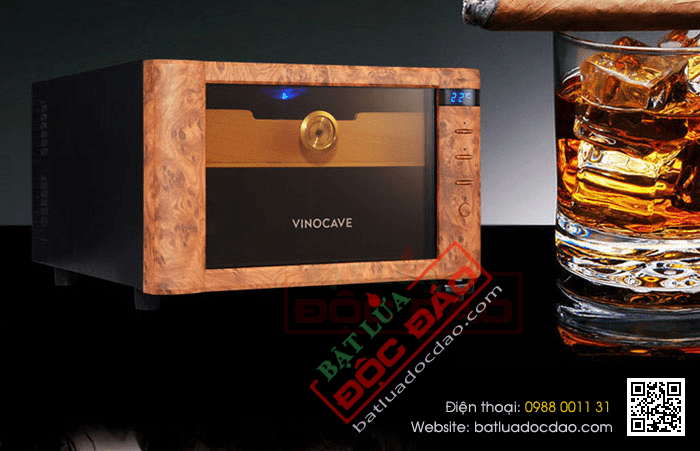 Tủ điện bảo quản giữ ẩm xì gà (cigar) Vinocave - Mã SP: H929