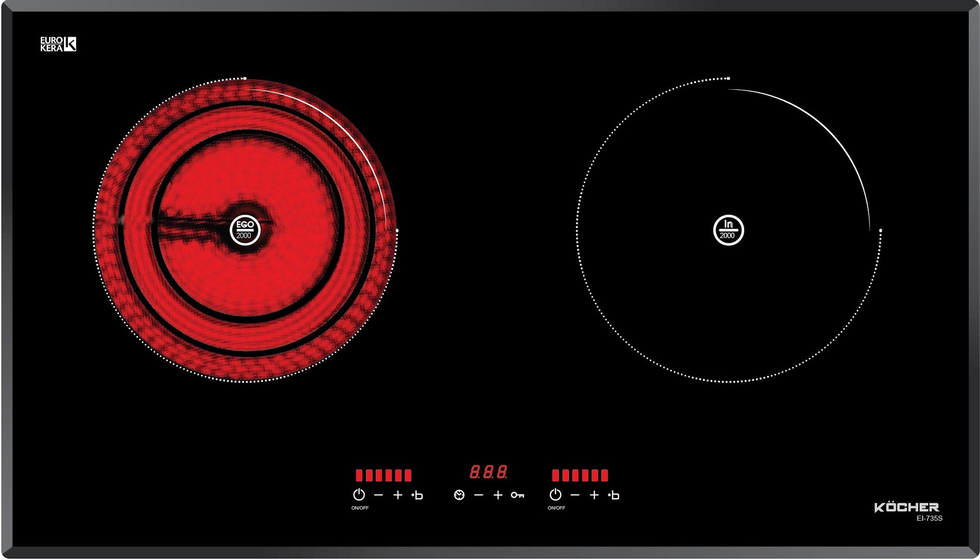 Ảnh của Bếp điện từ Kocher EI-735S