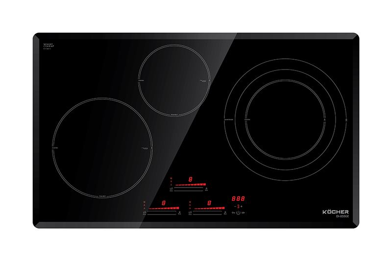 Ảnh của Bếp Từ 3 Bếp Kocher DI 855GE Nấu Nhanh Vượt Trội Thiết Kế Đẹp Sắc Nét