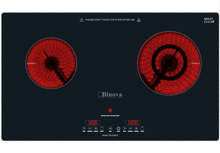 Ảnh của Bếp điện Binova BI-2266-C