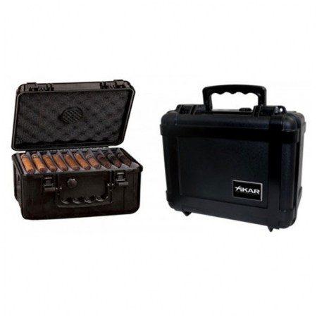 Ảnh của Hộp bảo quản tạo ẩm Xikar màu đen kiểu vali- Mã SP: H280XL