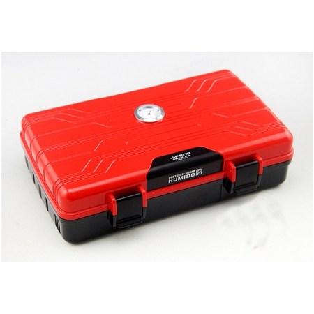 Ảnh của Va li bảo quản giữ ẩm Lubinski loại 10 điếu có đồng hồ đo độ ẩm - Mã SP: PC081