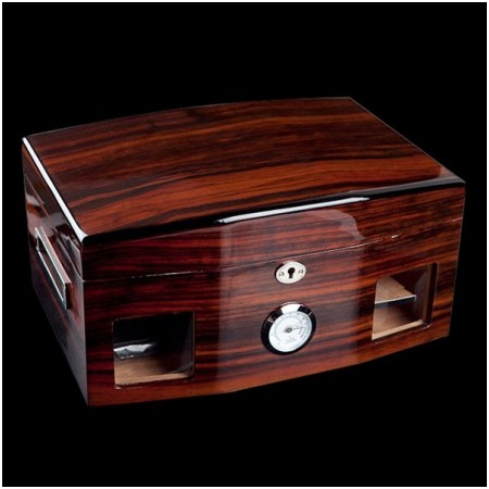 Ảnh của Hộp bảo quản giữ ẩm cao cấp Cohiba được làm từ gỗ Tuyết tùng - Mã SP: H696