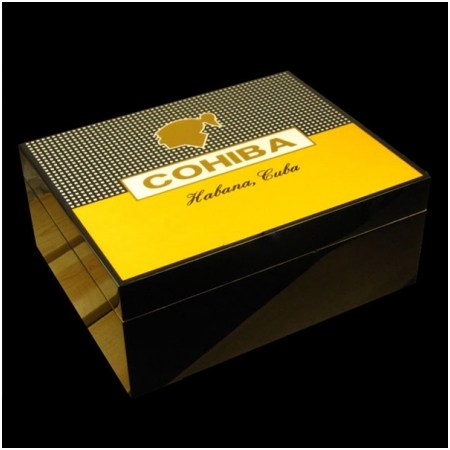 Ảnh của Hộp bảo quản Cohiba chất liệu gỗ tuyết tùng cao cấp - Mã SP: H525 - 50