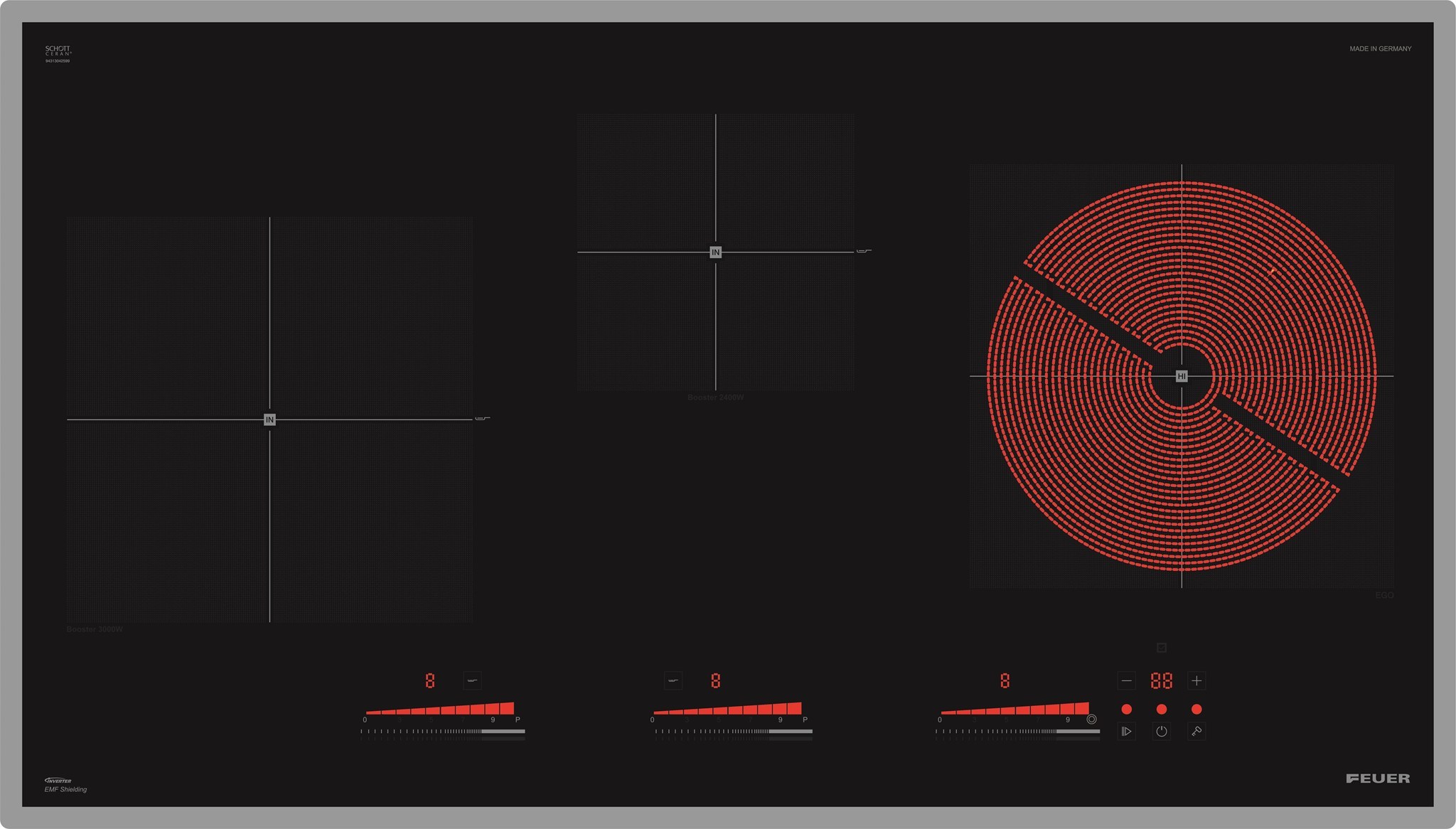 Ảnh của Bếp điện từ Feuer F99SG