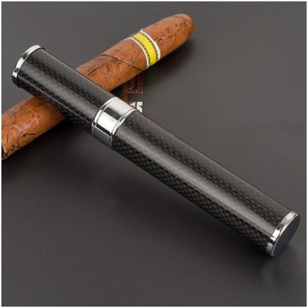 Ảnh của Ống đựng Cohiba loại 1 điếu màu đen chính hãng - Mã SP: D002