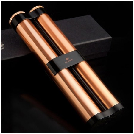 Ảnh của Ống đựng Cohiba chính hãng loaị ống kép 2 điếu - Mã SP: D005