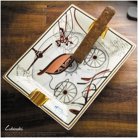 Ảnh của Gạt tàn 2 điếu gốm sứ Lubinski cao cấp- Mã SP: A430