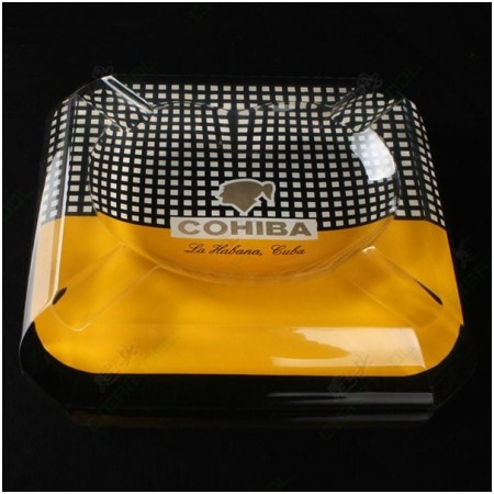 Ảnh của Gạt tàn Cohiba thủy tinh chính hãng loại 4 điếu - Mã SP: G412A
