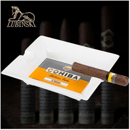 Ảnh của Gạt tàn Cohiba chính hãng gốm sứ màu trắng - Mã SP: 510-2A