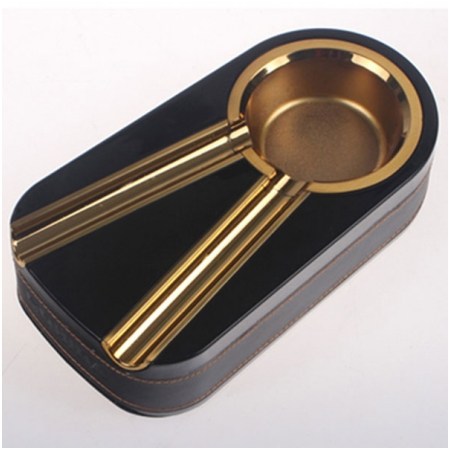 Ảnh của Gạt tàn Cohiba chính hãng màu đen 2 điếu - Mã SP: G201G