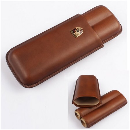 Ảnh của Bao da Cohiba chính hãng logo Porsche - Mã SP: 1101L