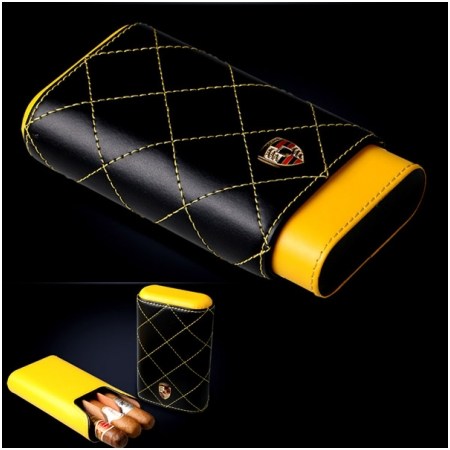 Ảnh của Bao da Cigarloong chính hãng loại 3 điếu - Mã SP: 1004L