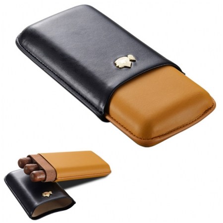 Ảnh của Bao da Cohiba loại 3 điếu chính hãng - Mã SP: 361A