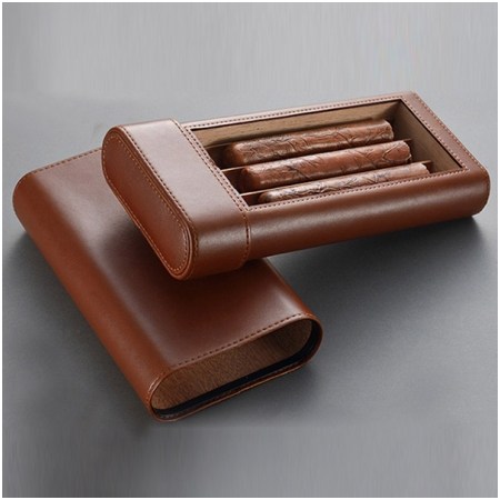 Ảnh của Bao da Cohiba chính hãng loại 3 điếu - Mã SP: 308B