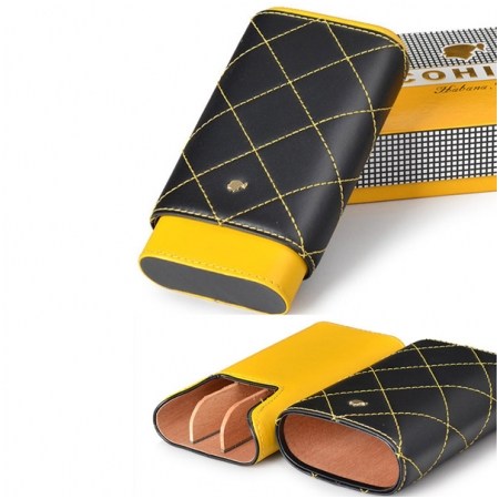 Ảnh của Bao da Cohiba loại 3 điếu chính hãng - Mã SP: 5309L