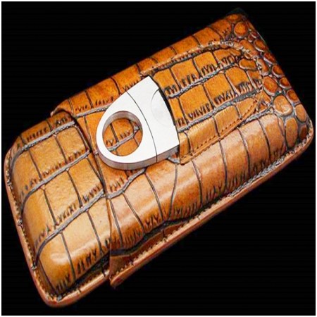 Ảnh của Set bao da , dao cắt Cohiba chính hãng - Mã SP: P307E