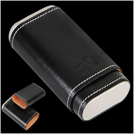 Ảnh của Bao da Xikar loại 3 điếu màu đen chính hãng - Mã SP: 243BK