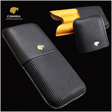 Ảnh của Bao da Cohiba loại 3 điếu chính hãng - Mã SP: 014