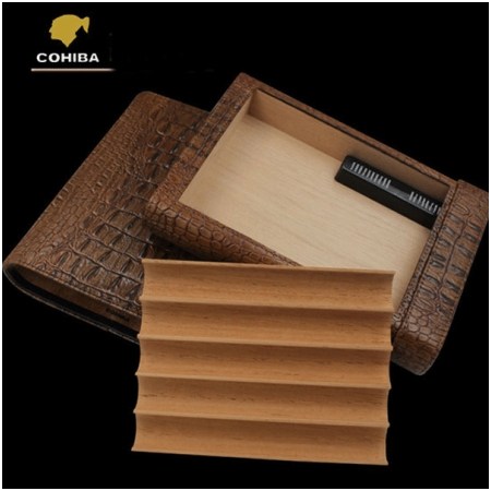 Ảnh của Bao da chính hãng Cohiba loại 5 điếu - Mã SP: BLH511B