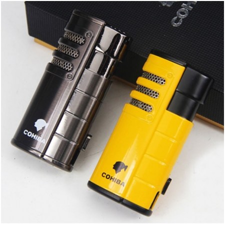 Ảnh của Bật lửa Cohiba 3 tia kèm đục - Mã SP: H17