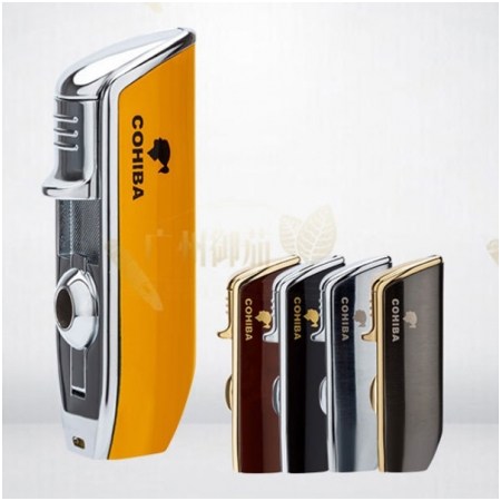 Ảnh của Bật lửa khò Cohiba 3 tia kèm đục - Mã SP: COB08