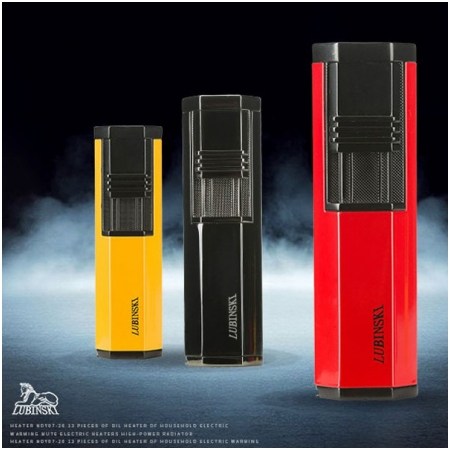 Ảnh của Bật lửa khò Lubinski 2 tia kèm đục - Mã SP: KB33