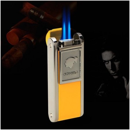 Ảnh của Bật lửa Cohiba chính hãng loại 2 tia lửa có thiết bị đục xì gà - Mã SP: BLH080