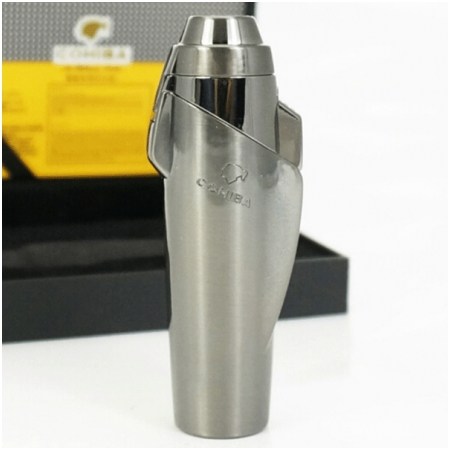 Ảnh của Bật lửa Cohiba loại 3 tia lửa chính hãng có thiết bị đục lỗ Xì gà - Mã SP: BLH017