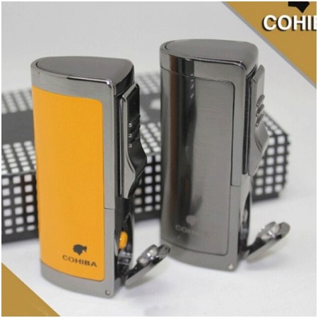 Ảnh của Bật lửa khò Cohiba chính hãng loại 3 tia lửa cực mạnh - Mã SP: BLH036