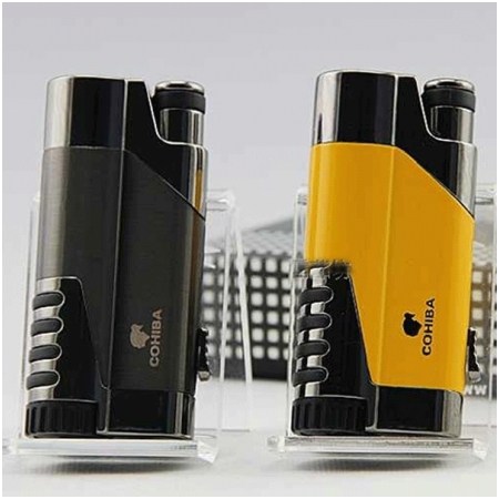 Ảnh của Bật lửa khò Cohiba chính hãng loại 1 tia lửa có thiết bị đục - Mã SP: BLH096