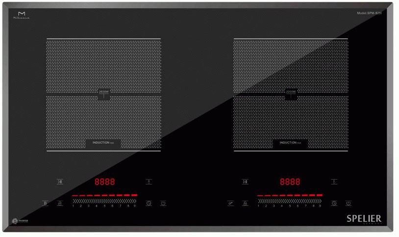 Ảnh của Bếp từ đôi Spelier SPM 828i