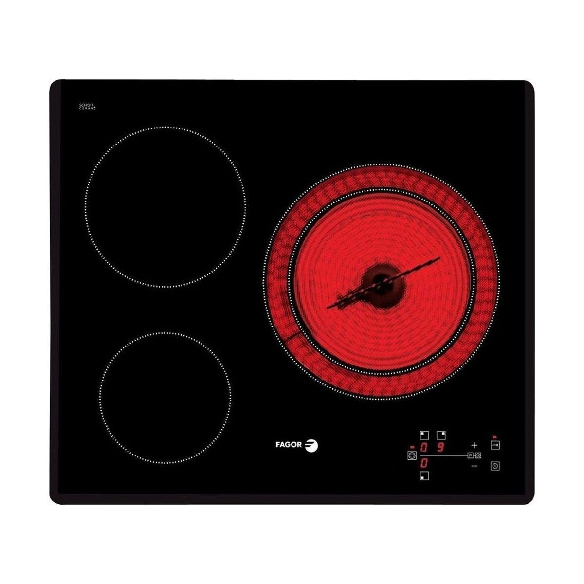 Ảnh của Bếp điện từ hỗn hợp Fagor 2V-33TS