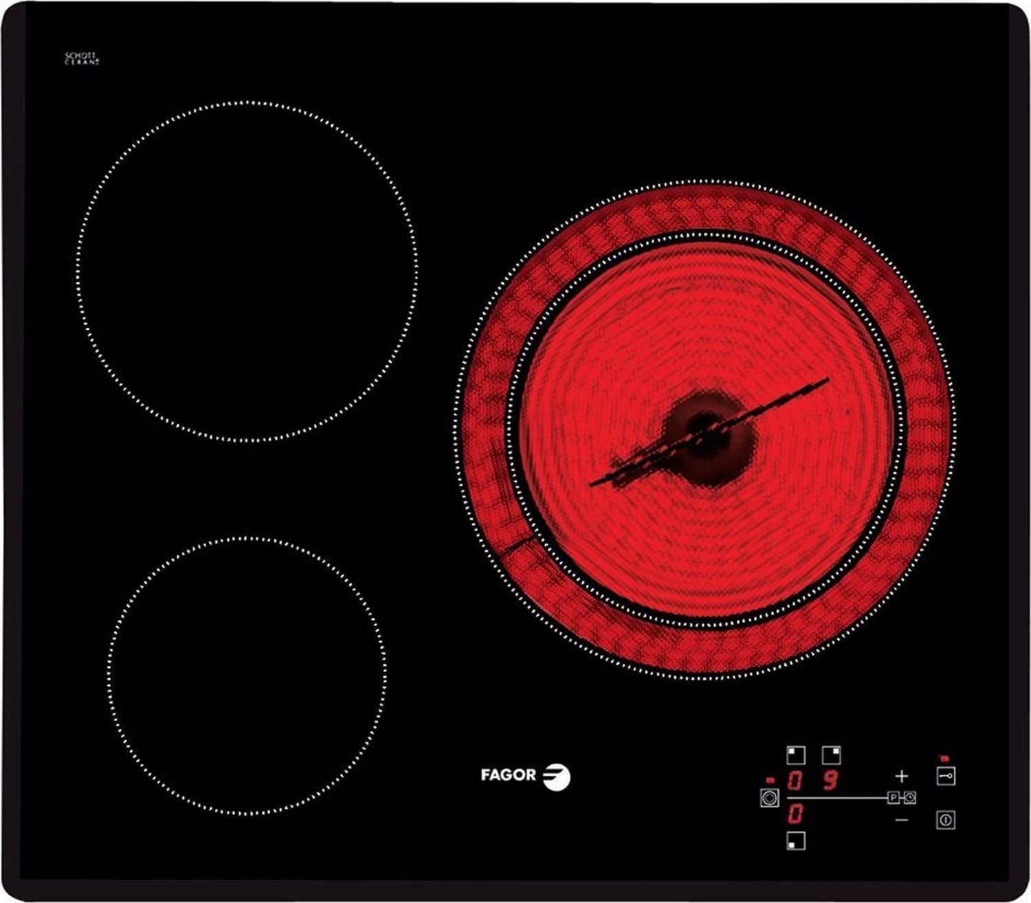 Ảnh của Bếp Điện Hồng Ngoại Vitroceramic Fagor 2V-33TS